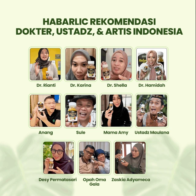 Habarlic rekomendasi dokter, ustadz & artis Indonesia